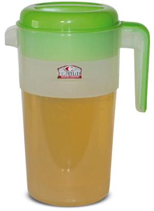 JARRA SUPER CON TAPA COLOR 2 L