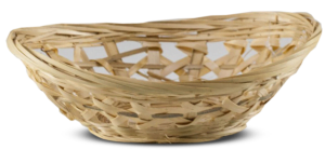 CANASTA BAMBOO OVAL 23cm