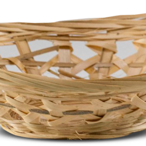 1173 CANASTA BAMBOO OVAL 23cm