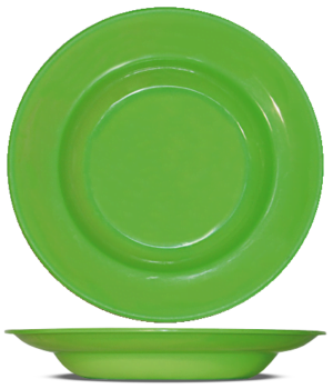 PLATO HONDO ECONOMICO COLOR