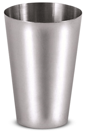 VASO ACERO(7 A 11.5 cm)