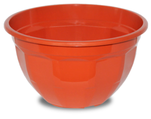 MACETA POLIGONAL D 26marron