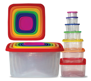 SETx7 CONTENEDOR CUAD. MULTICOLOR