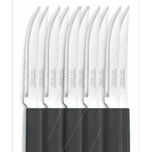 2871 - Cuchillos x12 Línea Belize BLx12 Belize NEGRO CUCHILLO M/PLAST