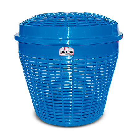 CESTO CALADO RED BAJO C/TAPA x48L