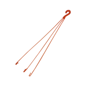 COLGANTE PARA MACETA MARRON