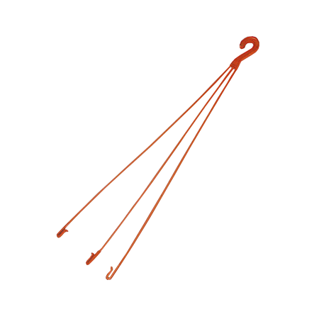 COLGANTE PARA MACETA MARRON