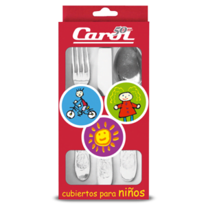 JGO CUBIERTOS x3 ACERO OSITOS