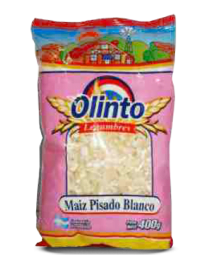 OLINTO MAIZ PISADO BLANCO 10x400g