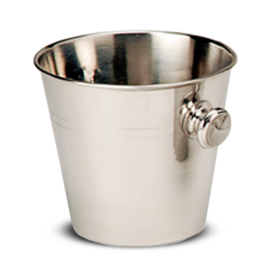 BALDE HIELO AC.INOX. 14.5cm