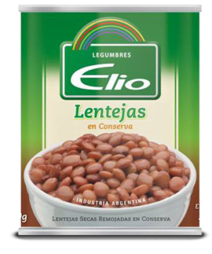 ELIO LENTEJA SECA REMOJADA 24x350g
