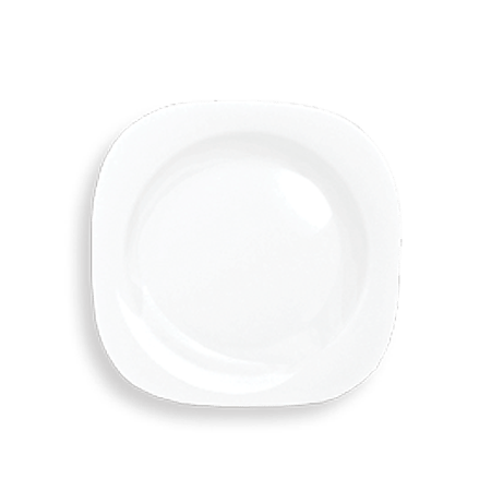 PLATO CUADRADO HONDO PLAZA x21cm