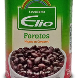 ELIO POROTO NEGRO SECO REMOJADO 24x350g
