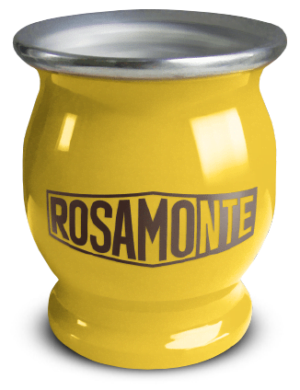 MATE TERMICO AMARILLO ROSAMONTE