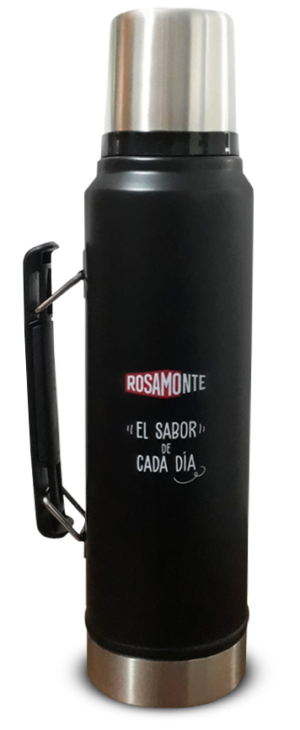 CAJAS TERMO ROSAMONTE CLAS STANLEY NEGRO 1L