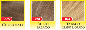 KIT Nº 7/4 RUBIO TABACO