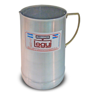 JARRA ALUMINIO ASA CHAROLADA x3L